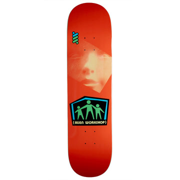 Alien Workshop Shelter Logo Skateboard Deck - Orange - 8.00