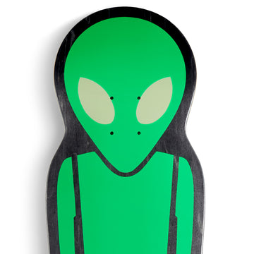 Alien Workshop Soldier Shaped Skateboard Deck - Green - 9.625