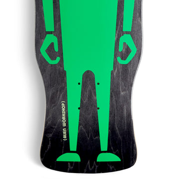 Alien Workshop Soldier Shaped Skateboard Deck - Green - 9.625
