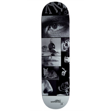 Alien Workshop Sixth Sense Skateboard Deck - Off White - 8.25