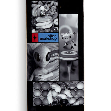 Alien Workshop Mache Melange Skateboard Complete - Black - 8.40