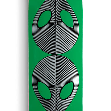 Alien Workshop Scanners Twin Tail Skateboard Deck - Green - 8.00