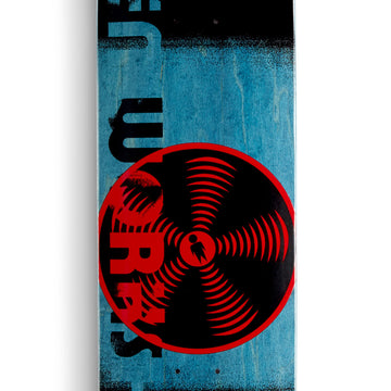 Alien Workshop Sonic Twin Tail Skateboard Deck - Black/Red - 8.25