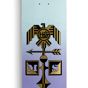 Habitat Suciu Roof Regalia Skateboard Deck - Purple/Blue - 8.30