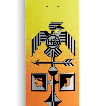 Habitat Janoski Roof Regalia Skateboard Complete - Orange/Yellow - 8.125