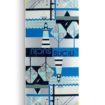 Habitat Suciu Cross Continental Twin Tail Skateboard Complete - 8.30