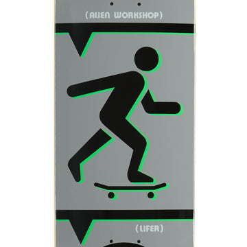Alien Workshop Lifer Skateboard Deck - Grey - 8.44