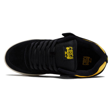 C1rca Tre Shoes - Jet Black/Black/Yellow