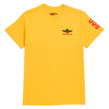 Bones Brigade OG Bomber T-Shirt - Gold