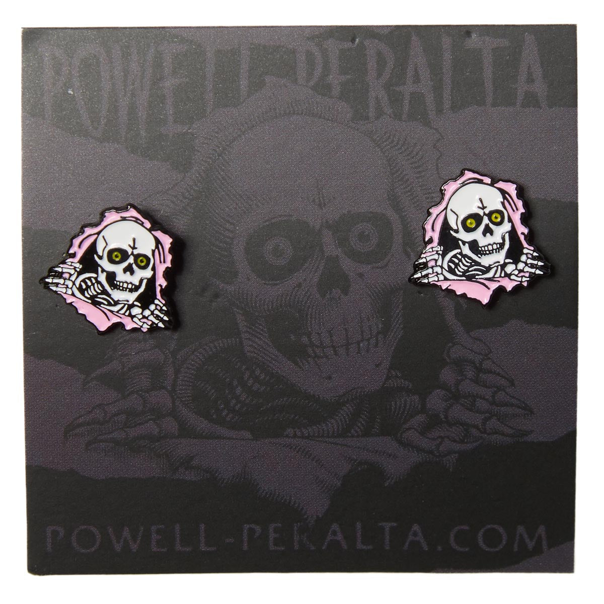 Powell Peralta Ripper Earrings - Pink image 1