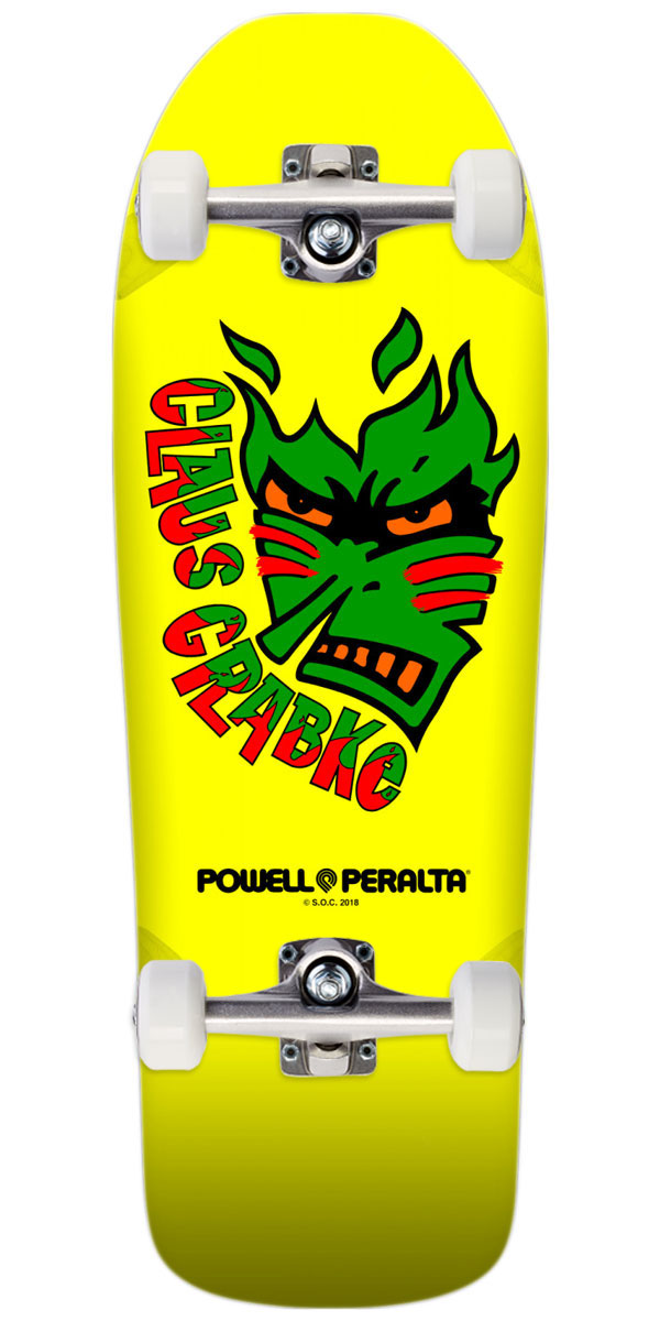 Powell-Peralta Claus Grabke '03' Skateboard Complete - Yellow - 10.25
