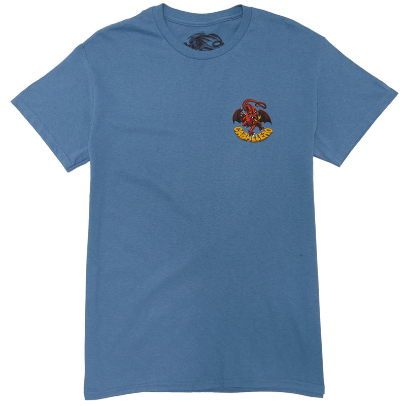 Powell-Peralta Cab Classic Dragon II T-Shirt - Indigo Blue