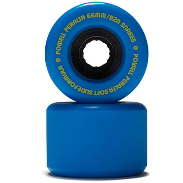 Powell-Peralta Snakes 82A Longboard Wheels - Blue - 66mm