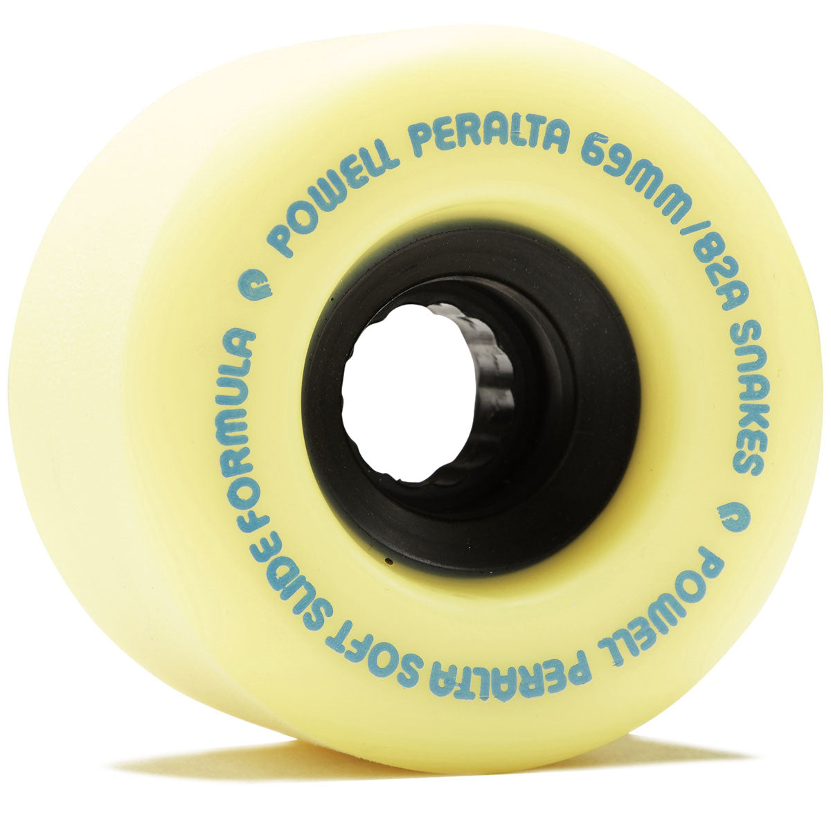 Powell-Peralta Snakes 82A Longboard Wheels - Yellow - 69mm image 1