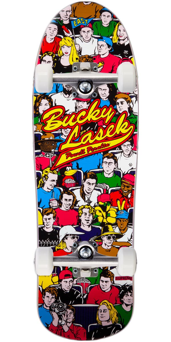 Powell-Peralta Bucky Lasek Stadium '02' Reissue Skateboard Complete - Purple - 9.82