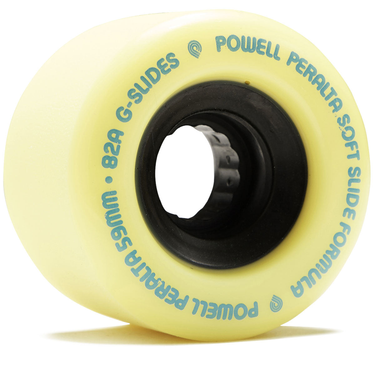 Powell-Peralta G-Slides 82A Longboard Wheels - Yellow - 59mm image 1