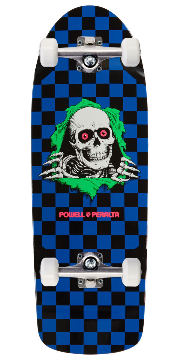 Powell-Peralta Ripper OG Checker 15 Skateboard Complete - Blacklight - 10.00