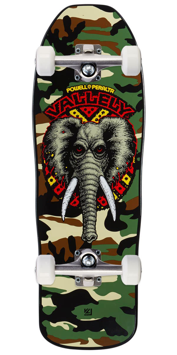 Powell-Peralta Mike Vallely Elephant 09 Skateboard Complete - Camo - 10.00
