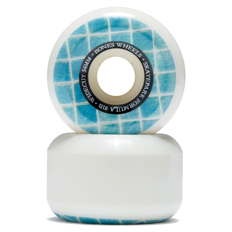 Bones SPF Pool & The Gang 81b V6 Wide-Cut Skateboard Wheels - 54mm
