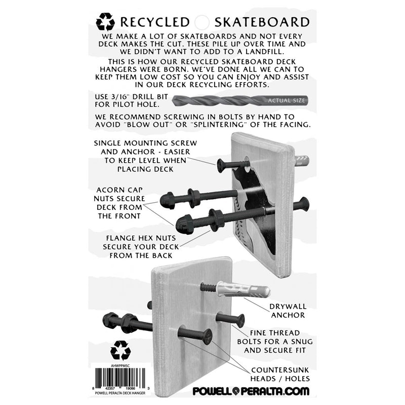 Powell-Peralta Recycled Deck Wall Hanger