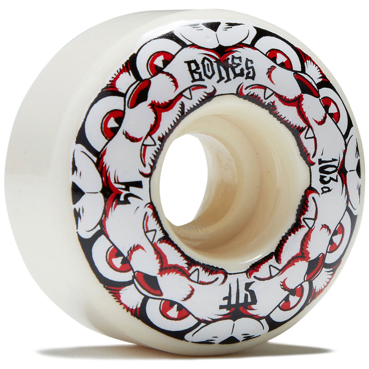 Bones 4 Dog Night 103a V4 Wide Skateboard Wheels - 54mm image 1