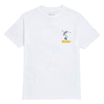 Powell-Peralta Skateboard Skeleton 2 T-Shirt - White