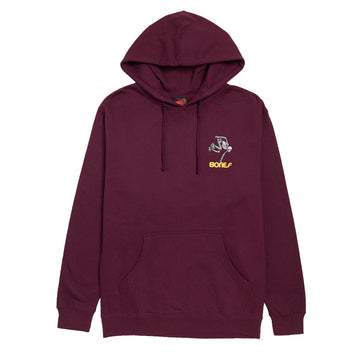 Powell-Peralta Skateboard Skeleton Hoodie - Maroon