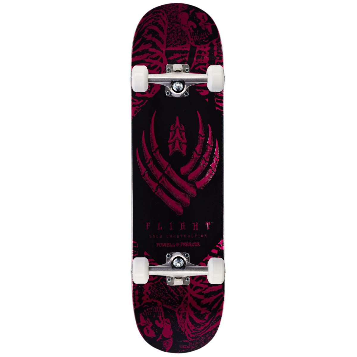 Powell-Peralta Flight Skeleton Skateboard Complete - Red Foil Powell-Peralta Flight Skeleton Skateboard Complete - Red Foil