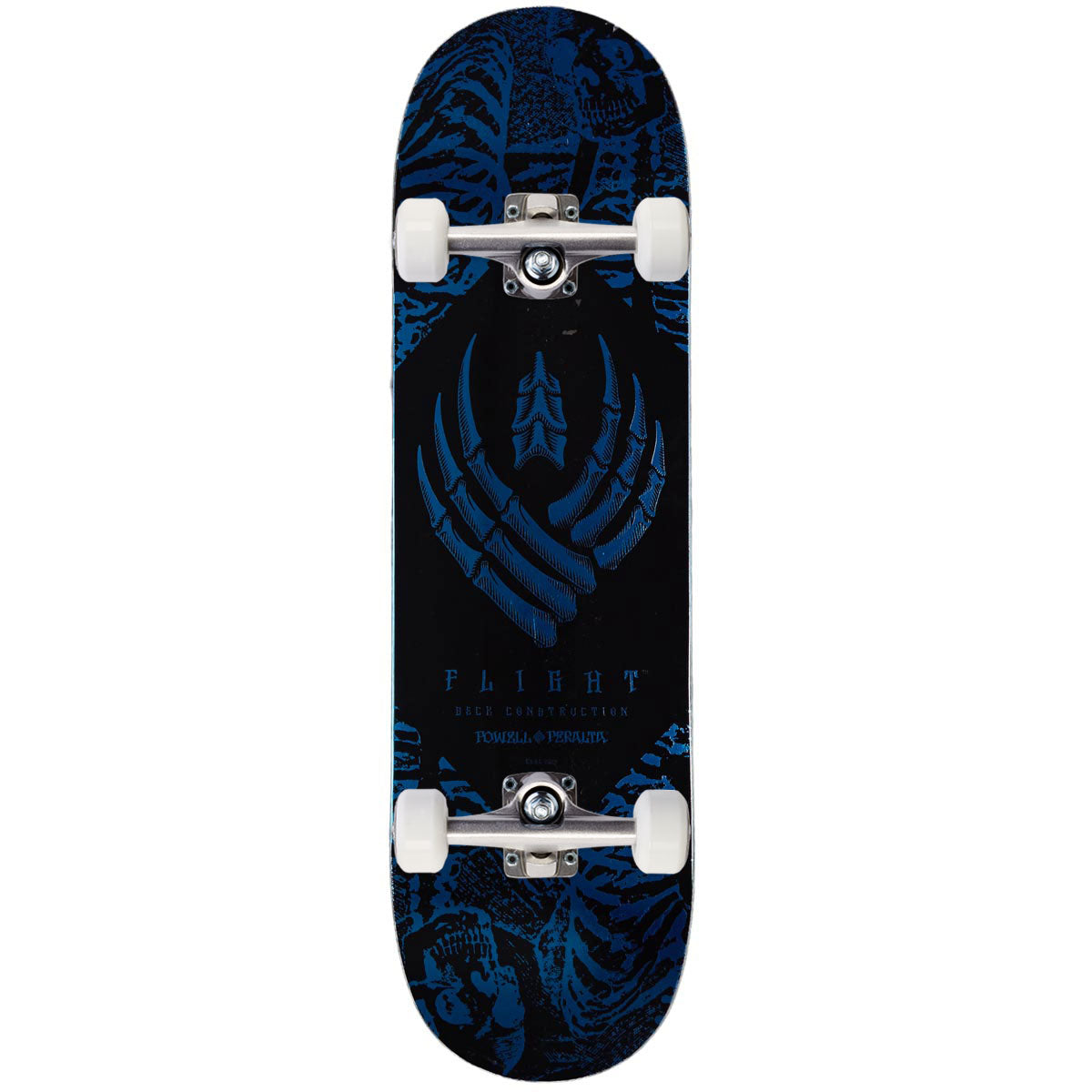 Powell-Peralta Flight Skeleton Skateboard Complete - Red Foil