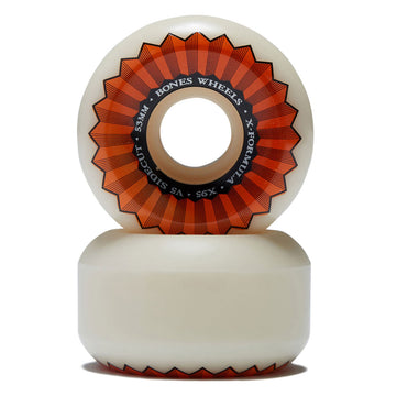 Bones X Formula Sidecuts 95a V5 Sidecut Skateboard Wheels - 53mm