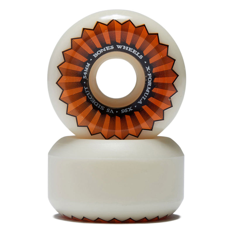 Bones X Formula Sidecuts 95a V5 Sidecut Skateboard Wheels - 54mm