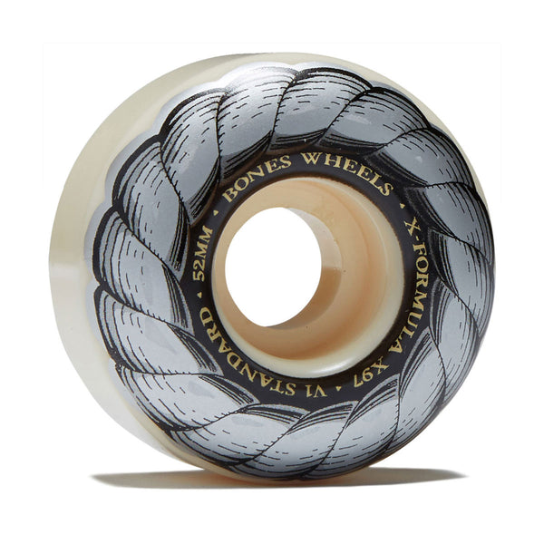 スケートボード Skateboard 52mm Wheels Complete Bones X Formula Standards 97a V1 Skateboard Wheels - 52mm – CCS