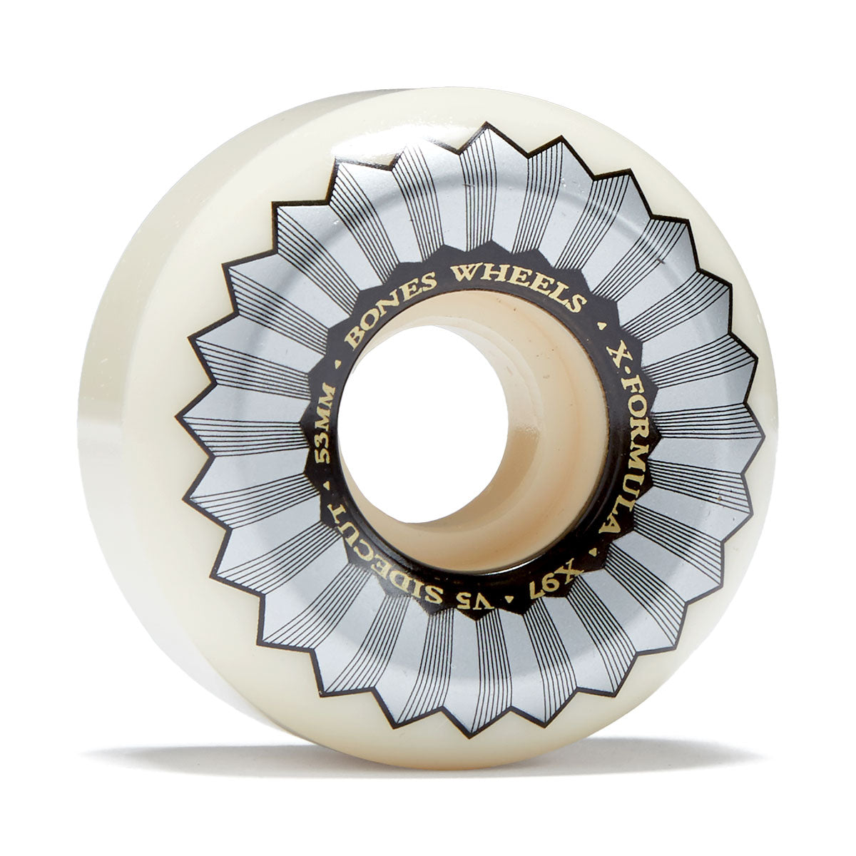 Bones X Formula Sidecuts 97a V5 Sidecut Skateboard Wheels - 53mm image 1