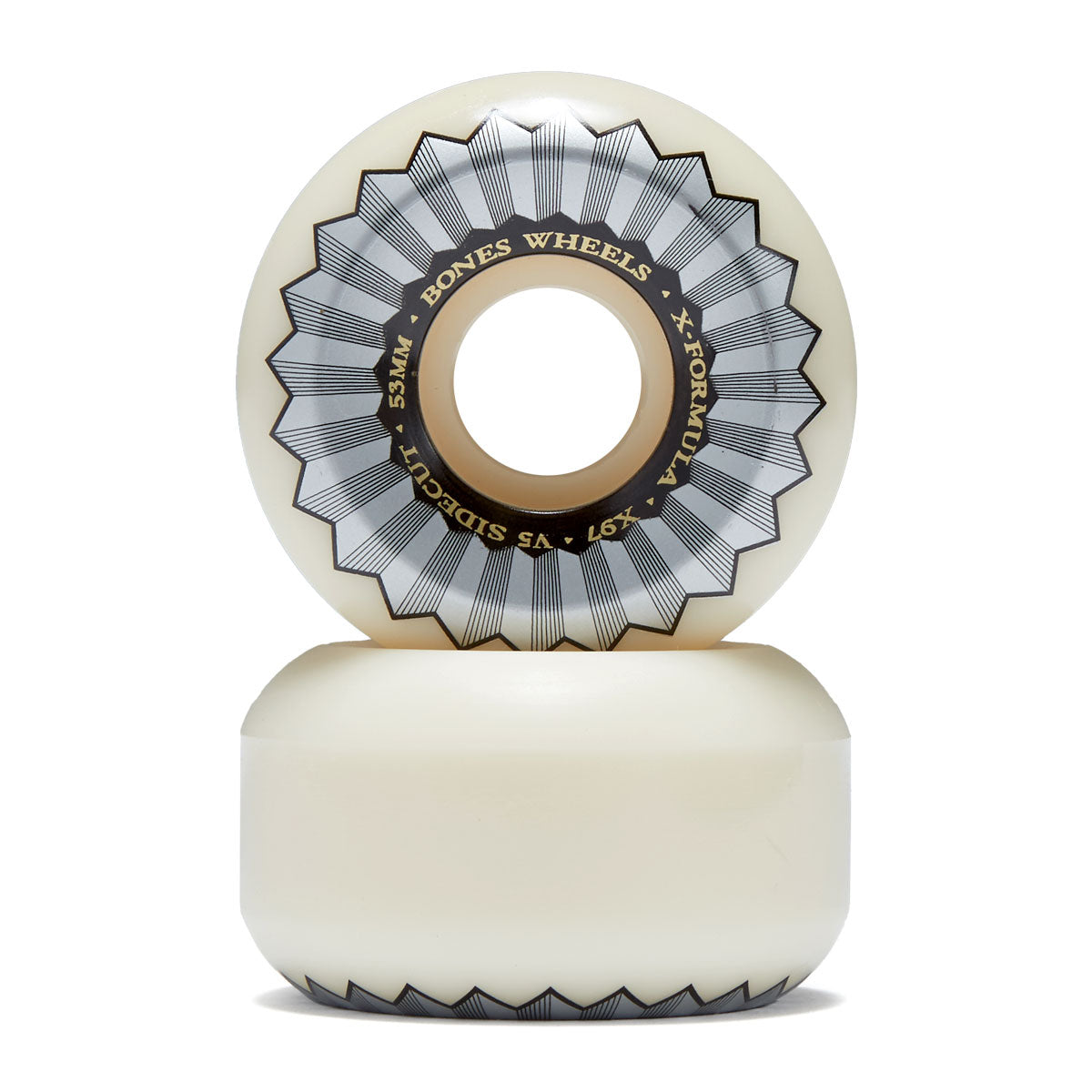 Bones X Formula Sidecuts 97a V5 Sidecut Skateboard Wheels - 53mm image 2