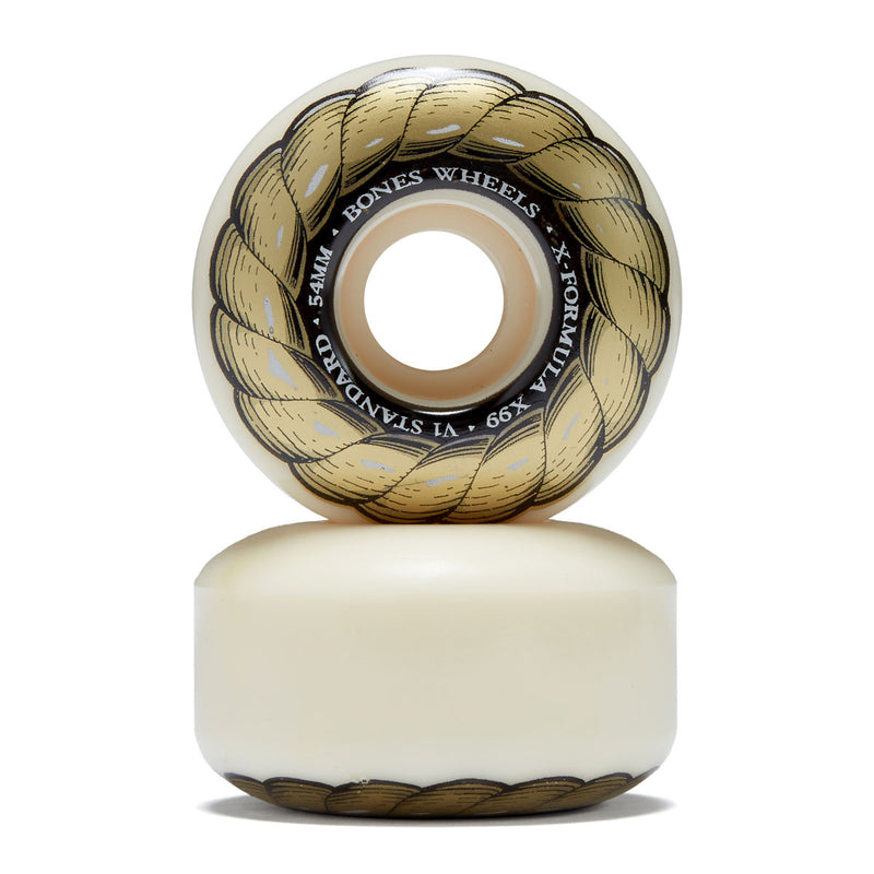 Bones X Formula Standards 99a V1 Skateboard Wheels - 54mm