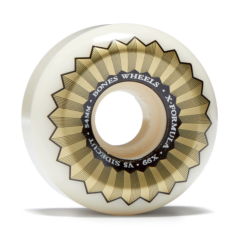 Bones X Formula Sidecuts 99a V5 Sidecut Skateboard Wheels - 54mm