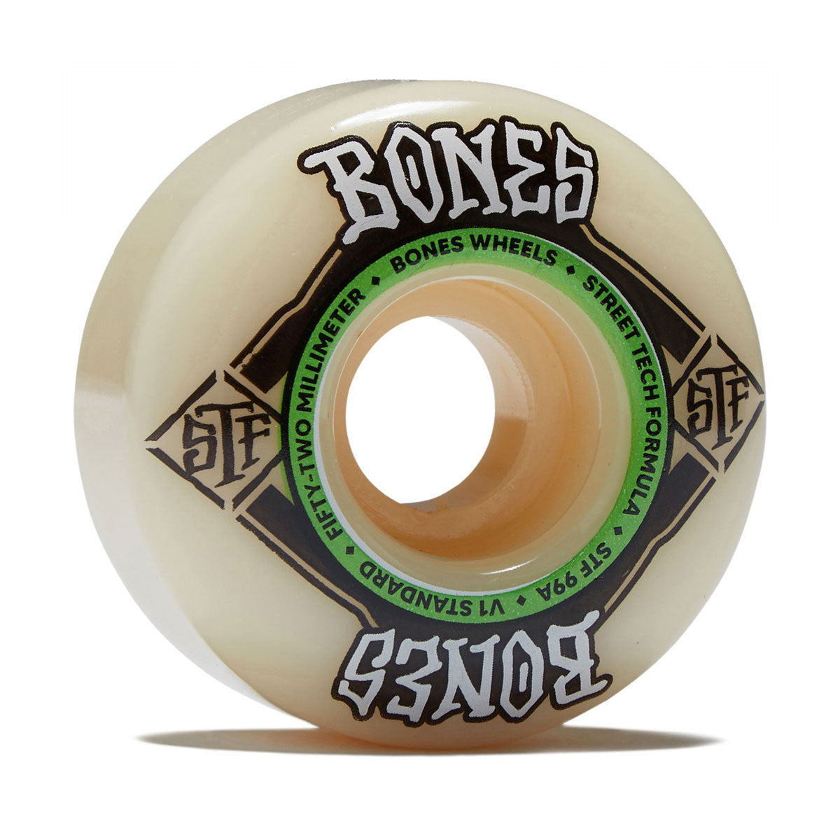 Bones STF Standards 99a V1 Skateboard Wheels - 52mm – CCS