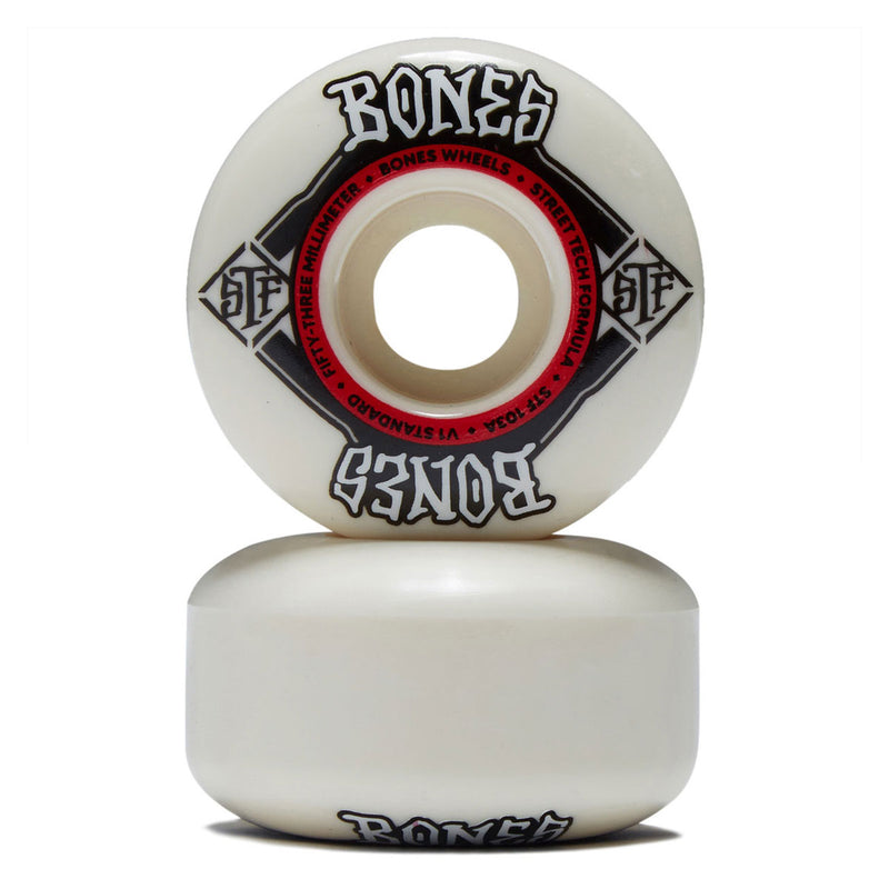 Bones STF Standards 103a V1 Skateboard Wheels - 53mm
