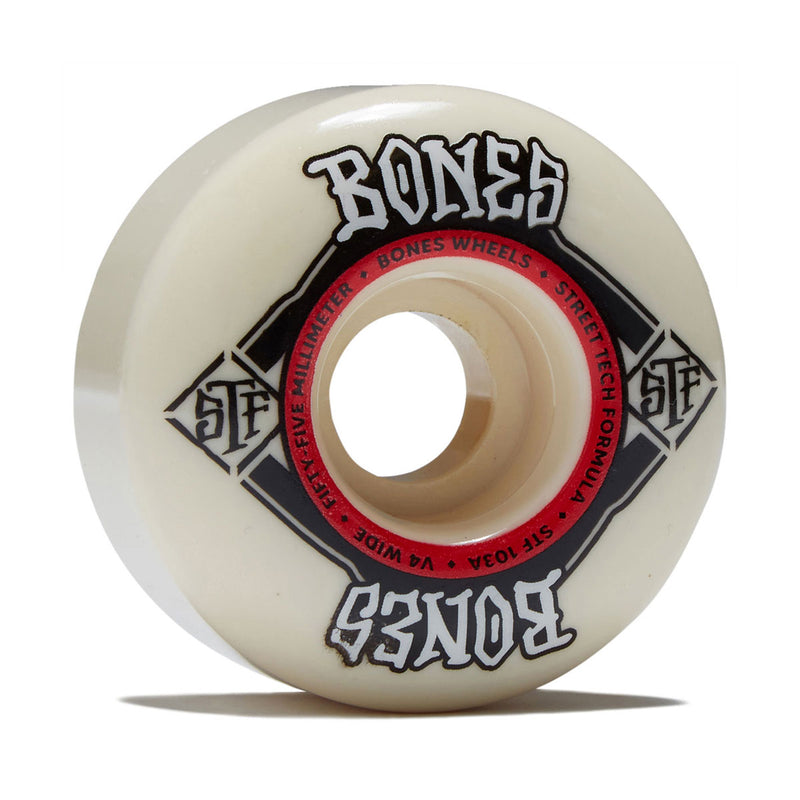 Bones STF Wides 103a V4 Wide Skateboard Wheels - 55mm