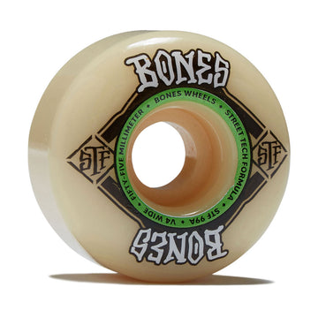 Bones STF Wides 99a V4 Wide Skateboard Wheels - 55mm