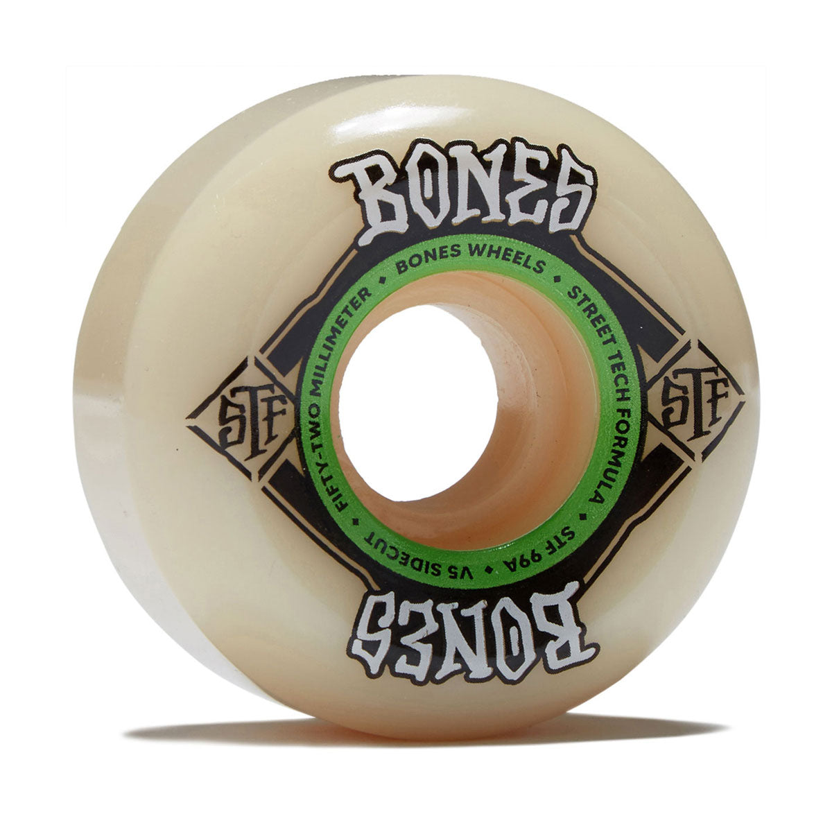Bones STF Sidecuts 99a V5 Sidecut Skateboard Wheels - 52mm image 1
