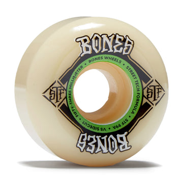 Bones STF Sidecuts 99a V5 Sidecut Skateboard Wheels - 53mm