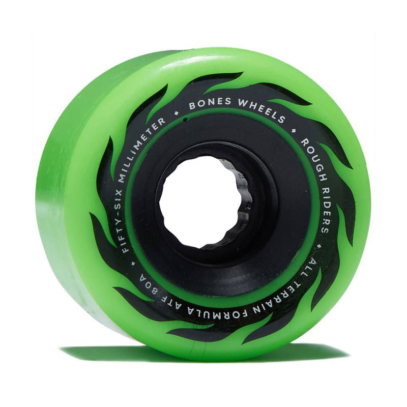 Snot Wheel Co. Clear Snots 52's 101A (Clear Green) Skateboard Wheels