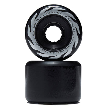 Bones ATF Rough Riders Eternal Flame 80a Skateboard Wheels - Black - 59mm