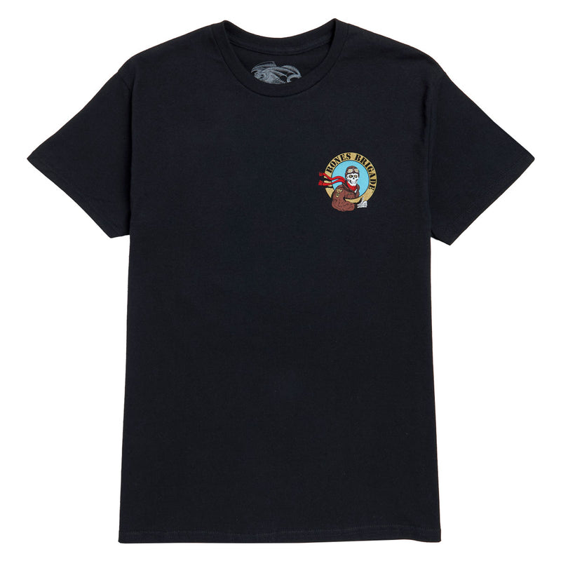 Bones Brigade Ripper Pilot T-Shirt - Black