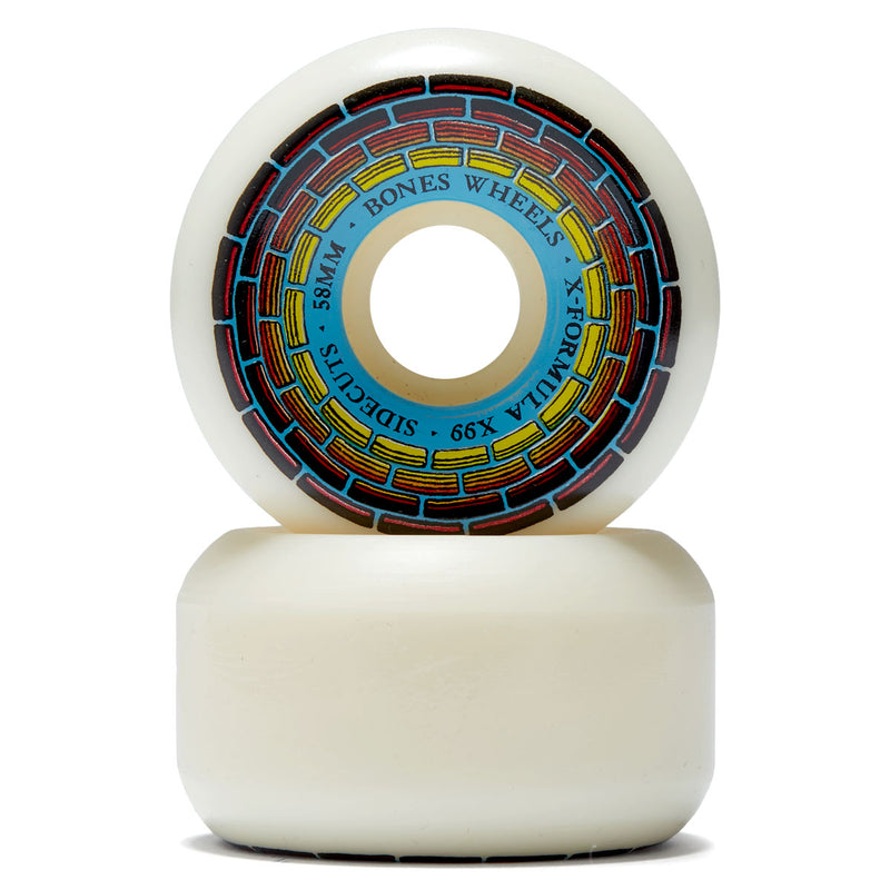 Bones X Formula Wishing Well 99a V5 Sidecut Skateboard Wheels - 58mm