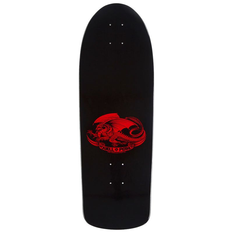 Powell-Peralta Ripper OG Checkered 17 Skateboard Deck - Silver Foil - 10.00