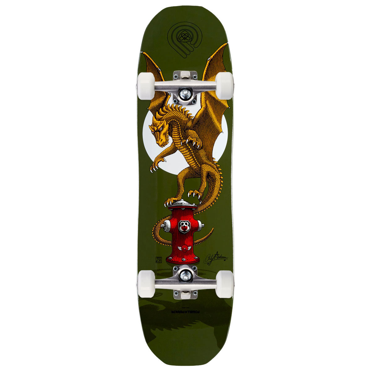 POWELL PERALTA パウエルペラルタANDY ANDERSON Powell-Peralta Andy Anderson Hydrant Power Lines Skateboard