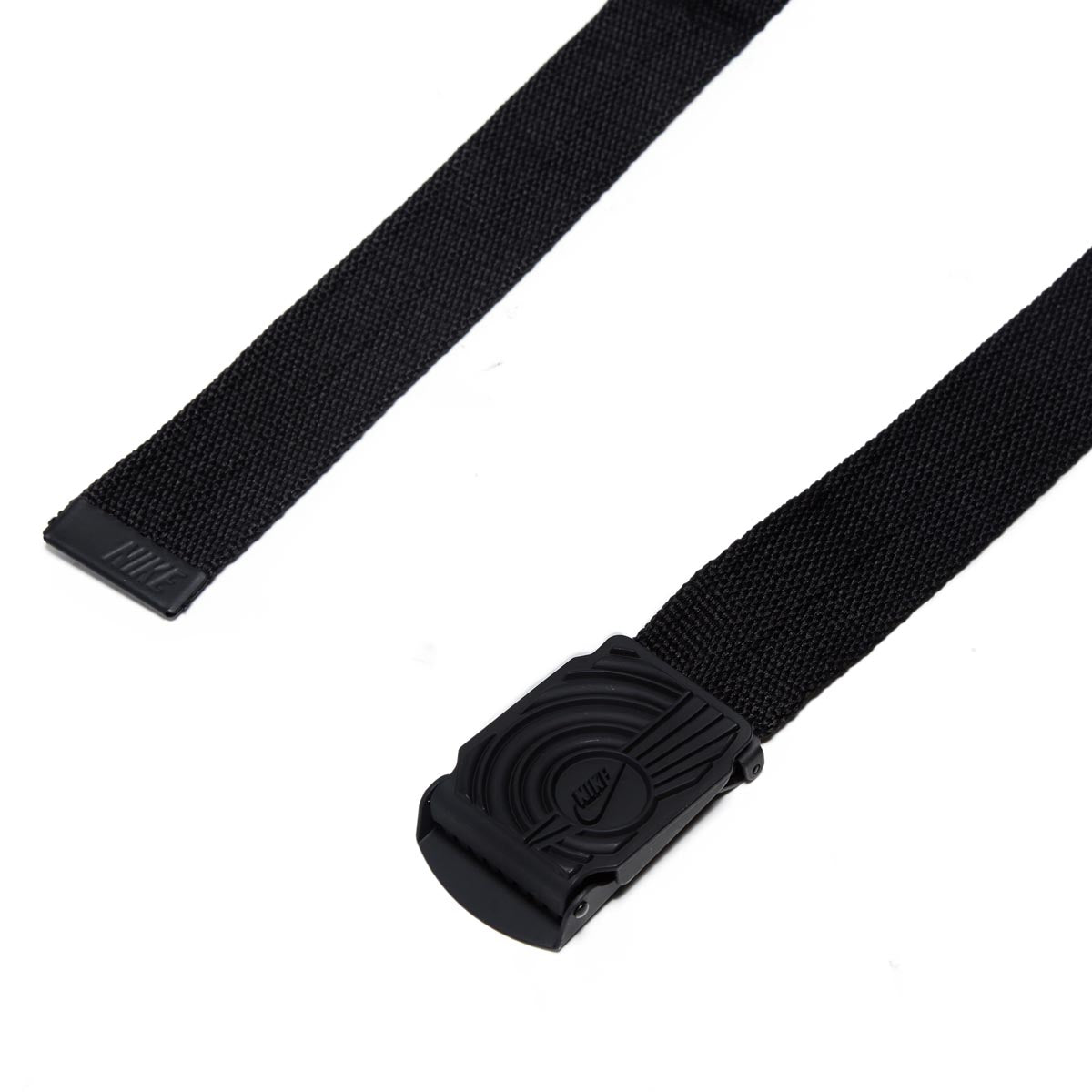 Dunk Inspired Ribbed Web Belt - Black image 2