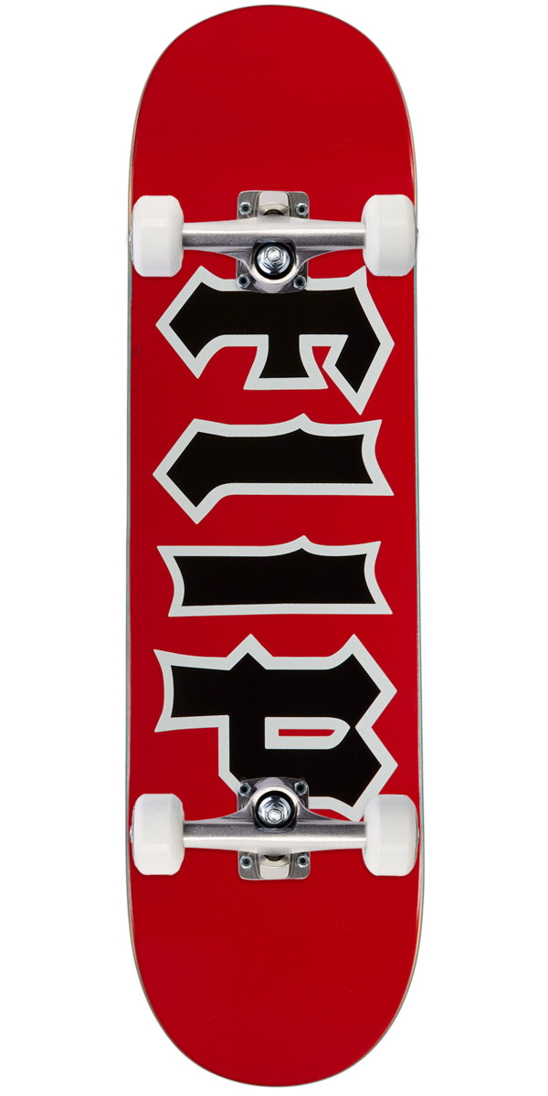 Flip HKD Skateboard Complete - Red - 8.25